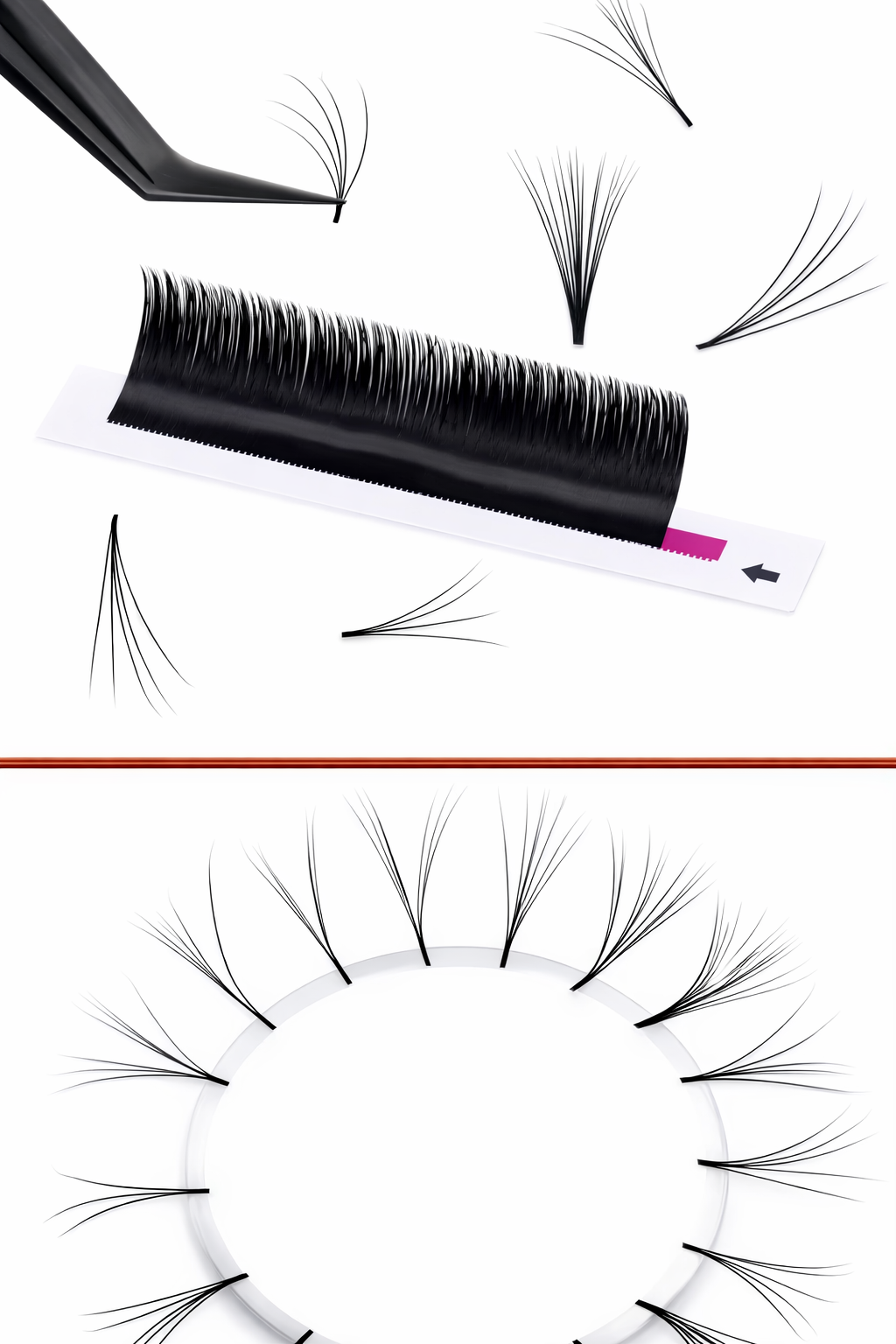 Easy fan lashes 0.07