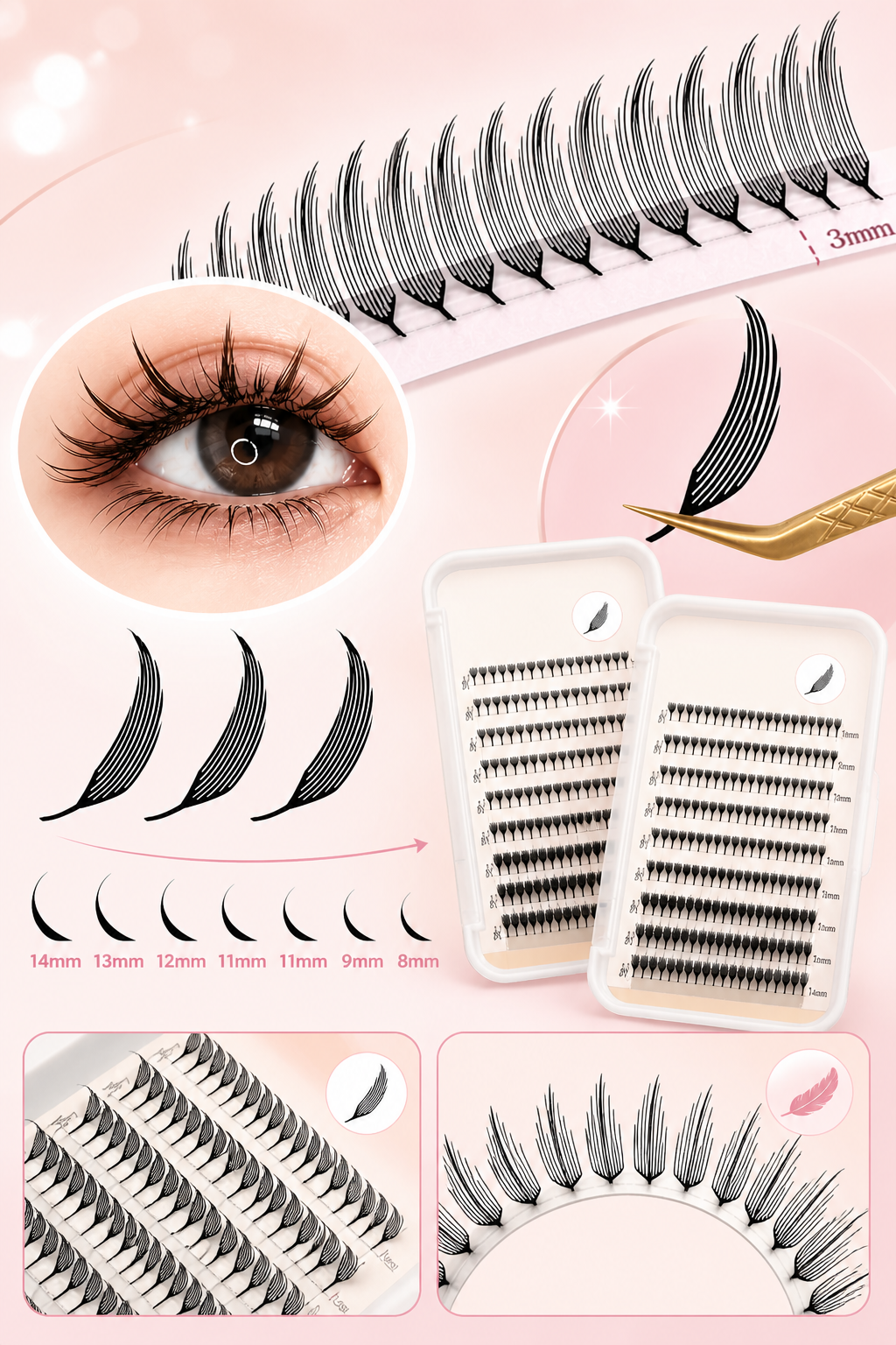 Anime lashes Effect