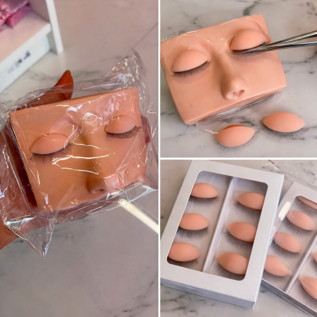 Set Detachable Half-Face + Replacement Eyes