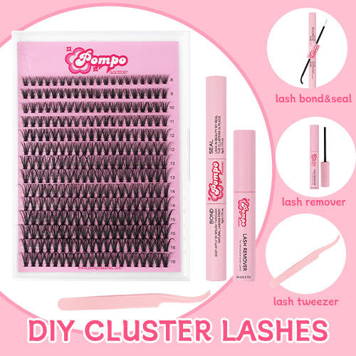 DIY CLUSTER LASHES