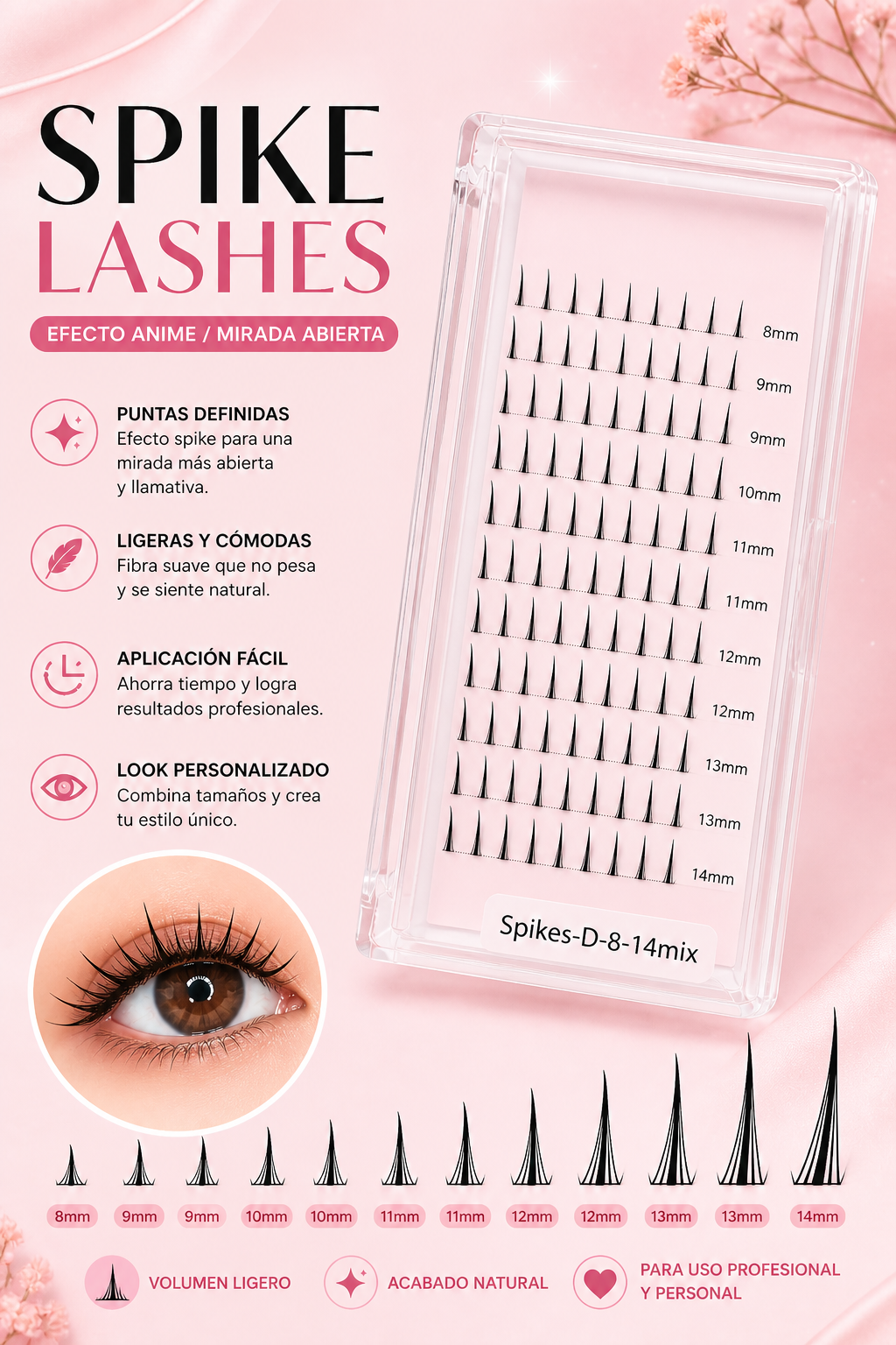 SPIKE LASHES